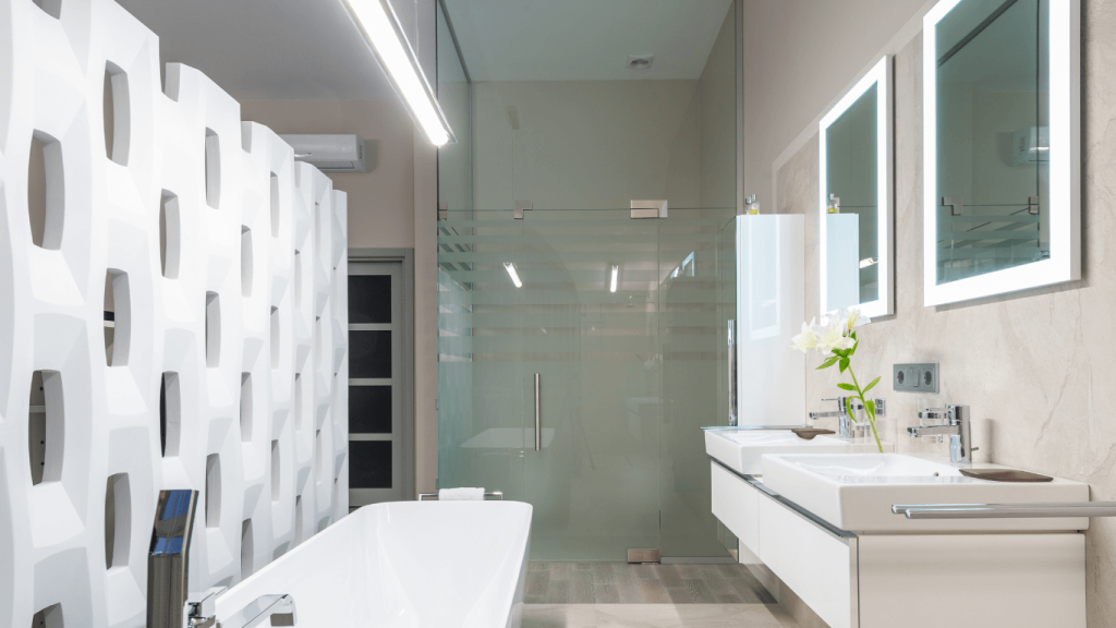 Shower Glass Partition Dubai
